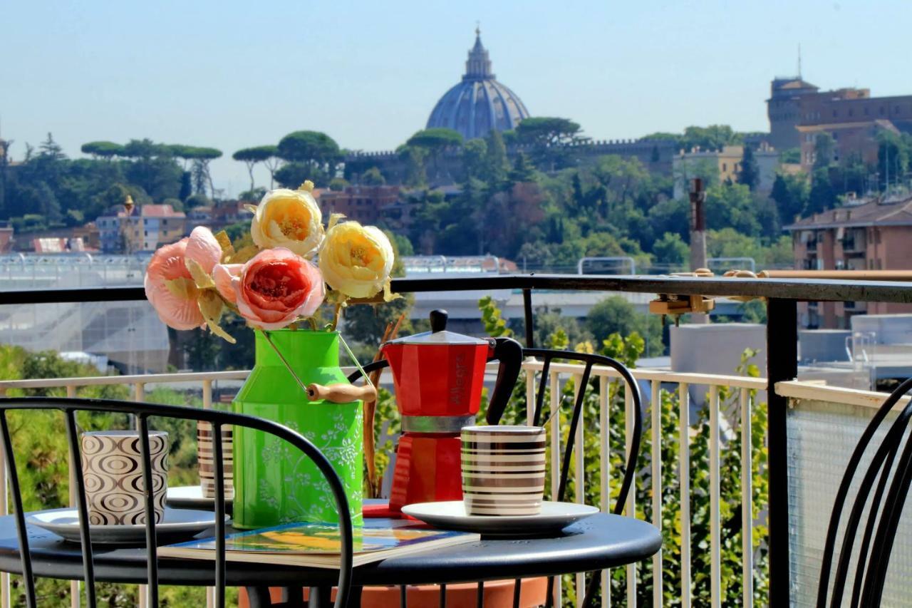 Vatican View Viale Di Valle Aurelia Рим Екстер'єр фото